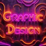 Graphic Design image made by inserting black type into Adobe Firefly and using prompts to generate images.